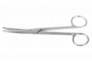 Mayo Stille Scissors, Tungsten Carbide, Rounded Blades, Curved, 5 1/2" (14.0 Cm)